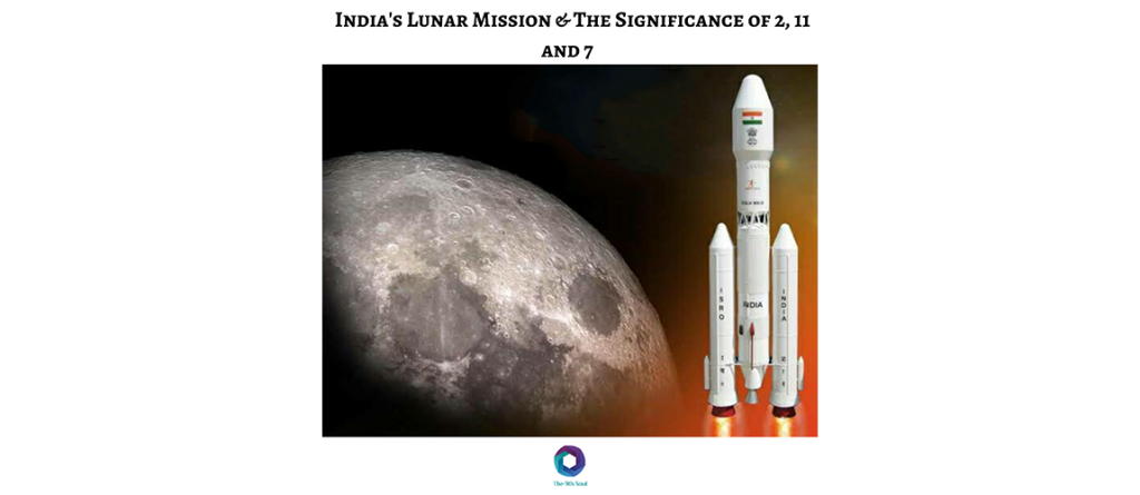 India’s Lunar Mission – Chandrayaan 2 and the significance of numbers 2, 11 and 7.